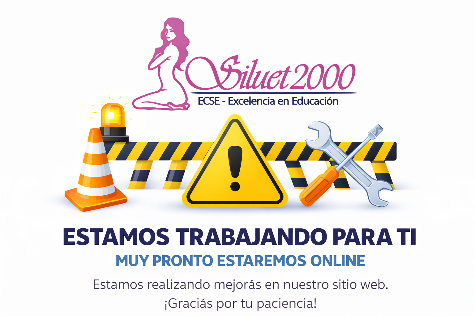Estamos trabajando para ti - Siluet2000